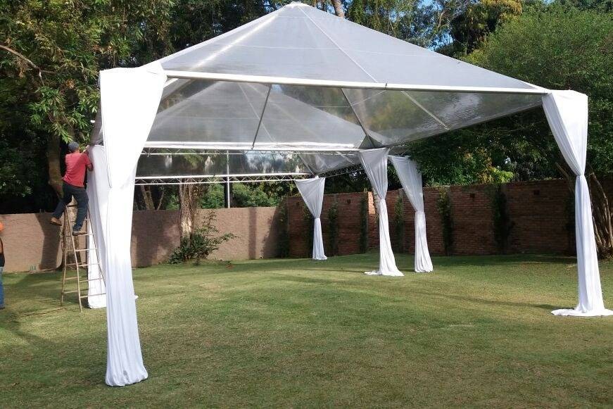 Tenda Potência Tendas montada